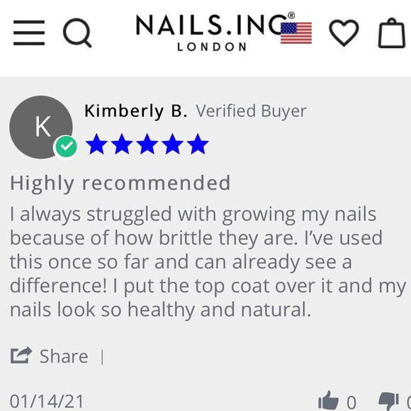 New Nails Inc. Polish in Fly By At Victoria 45 Second Speedy Gloss - Picture 7 of 10